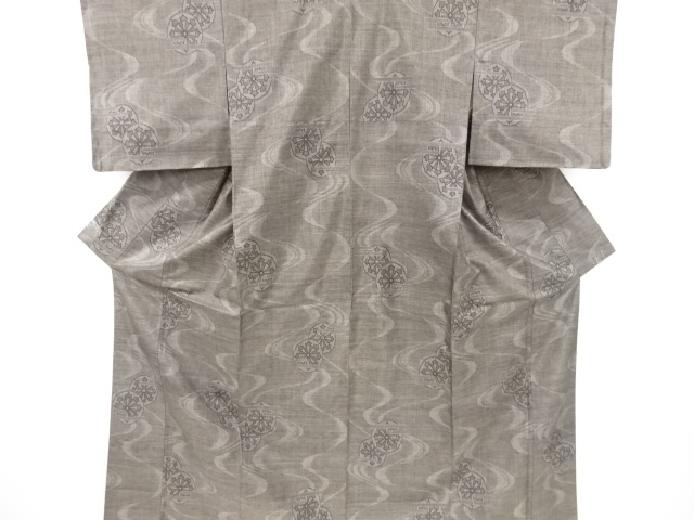 JAPANESE KIMONO / DORO OSHIMA TSUMUGI (9 maruki)